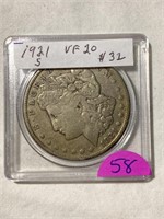 1921s Morgan Silver Dollar