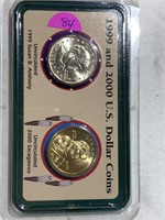 1999 & 2000 US Dollar Coins