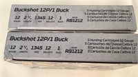 (2 times the bid) Rio Buck Shot 12 GA Shotgun Ammo