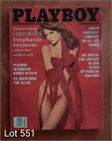 Playboy Vol.40, No.2, Feb 93, Stephanie Seymour
