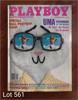 Playboy Vol. 43, No. 9, Sept 1996, Uma Thurman