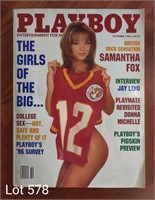 Playboy Vol.43, No.10, 1996, Girls of the Big 12