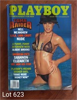 Playboy Vol. 46, No. 8, 1999, Lara Croft Nude