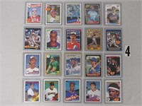 20 BASEBALL ROOKIE CARDS OF STARS & HALL OF FAMERS