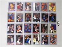 24 1990'S BASKETBALL STAR & ROOKIE CARDS: