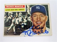 1956 TOPPS #135 MICKEY MANTLE: