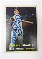 1957 TOPPS #95 MICKEY MANTLE: