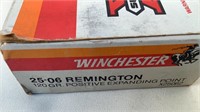 (15) Winchester SuperX 25-06 Remington Ammo