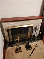 REMOVABLE FIREPLACE SCREEN