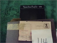 1976 5 proof set, in original shipping box