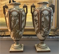 Worcester Vases 
