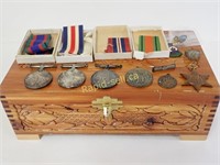 Canadian WW II Service Medallions