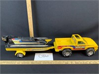 Nylint Truck Trailer and Boat