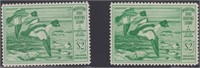 US Stamps #RW16 x2 Mint NH duo - nicely ce CV $140