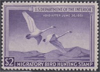 US Stamps #RW17 Mint NH 4 margin duck stamp CV $90