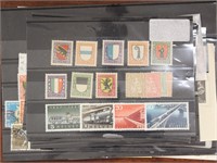 Switzerland Stamps Mint & Used on dealer cards, pa