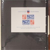 Liechtenstein Stamps Mint LH on pages, s CV $450+