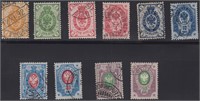 Finland Stamps #46-55 Used Complete to CV $234.50