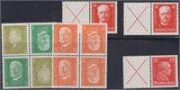 Germany Stamps Mint NH Zusammendrucke  CV €850