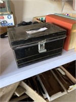 Enamelware Money Box/Document Box