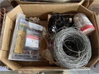 Box of Electric Fence Supplies