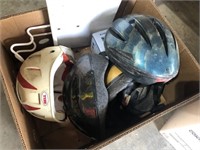 Box of 4 Various Bike Helmets