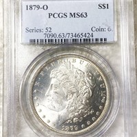 1879-O Morgan Silver Dollar PCGS - MS63