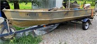 15' Alumacraft Jon Boat…....