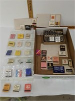 Big lot of matchbooks including local Lincoln