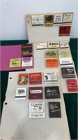 Lot of vintage Matchbooks