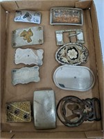 Lot of various buckles including - some tack