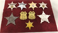 Large lot of vintage badges, many from Nebraska