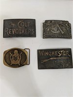Lot of various buckles including - Colt