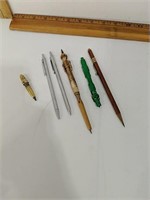 Lot of pens and pencils including Eversharp