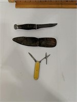 Pair of vintage knives Hugo Koller German etc