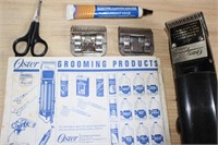 Oster A5 grooming kit works well sharp blades