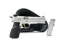 Browning Hi-Power Nickel 9mm Pistol