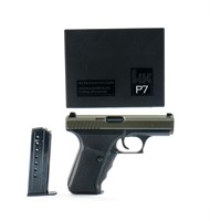 HK P7 9mm Squeeze Cocker Pistol