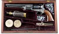 Cased Colt 1851 Navy Revolver .36 Caliber