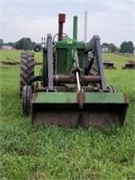 John Deere 720 LP converted to Gas w/ Loader