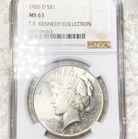 1926-D Silver Peace Dollar NGC - MS63 KENNEDY