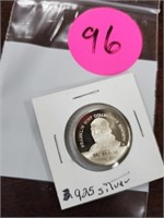 FRANKLIN MINT COLLECTORS SOCIETY SILVER COIN
