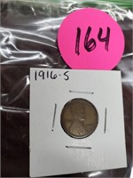 1916 S LINCOLN WHEAT CENT