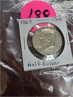 1967 CLAD HALF DOLLAR