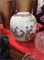 Asian style vase