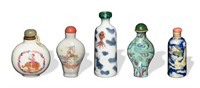 Group of 5 Chinese Porcelain S.B.s, 19th Century