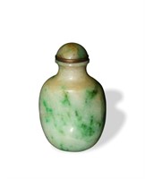 Chinese Jadeite Snuff Bottle, 19th Century
