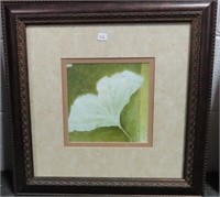 PAIR OF LEAF ABSTRACT PRINTS