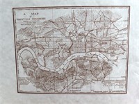 2 UNFRAMED MAPS OF TENNESSEE