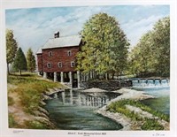 "ALVIN C. YORK MEMORIAL GRIST MILL" BY FRED THRASH
